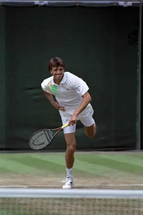 Framed Print : All England Lawn Tennis Championships at Wimbledon Mens Singles Third Round