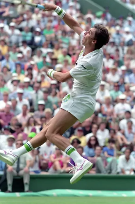 Framed Print : All England Lawn Tennis Championships at Wimbledon Mens Singles Third Round