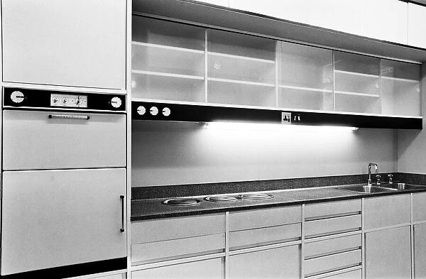 All plastic kitchen, January 1965