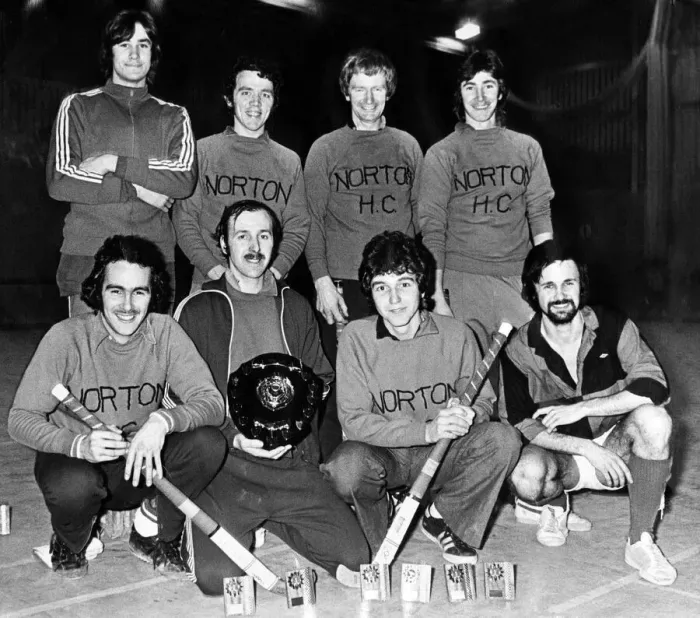 Framed Print : All smiles from Norton B who beat Furness 8-6 in the Cleveland Indoor Hockey League cup Framed Print : All smiles from Norton B who beat Furness 8-6 in the Cleveland Indoor Hockey League cup