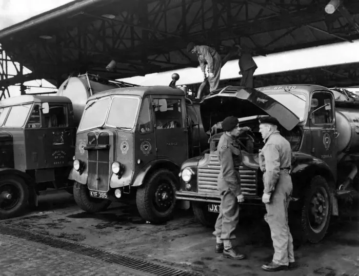 Framed Print : All Troops to the Pumps. The petrol strikers decided last night to stay out so the Troops Framed Print : All Troops to the Pumps. The petrol strikers decided last night to stay out so the Troops