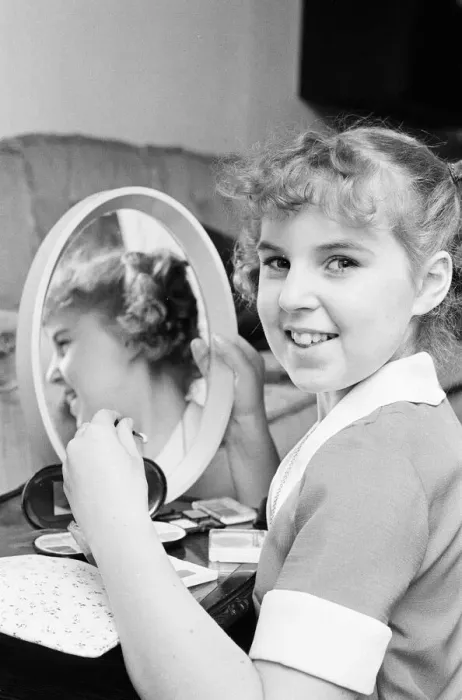 Framed Print : All the worlds a stage for young Zoe Cook, of Waterloo - she has just landed the big Framed Print : All the worlds a stage for young Zoe Cook, of Waterloo - she has just landed the big
