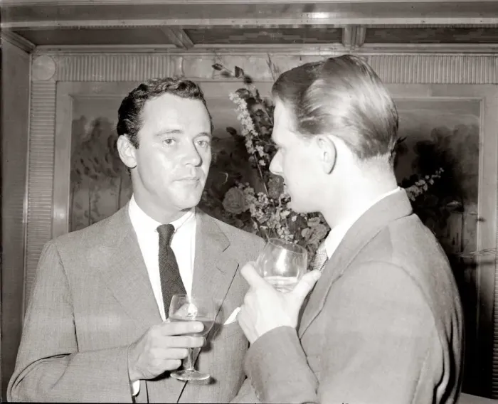 Framed Print : American actor Jack Lemmon drinking a glass of wine during a during a press reception Framed Print : American actor Jack Lemmon drinking a glass of wine during a during a press reception