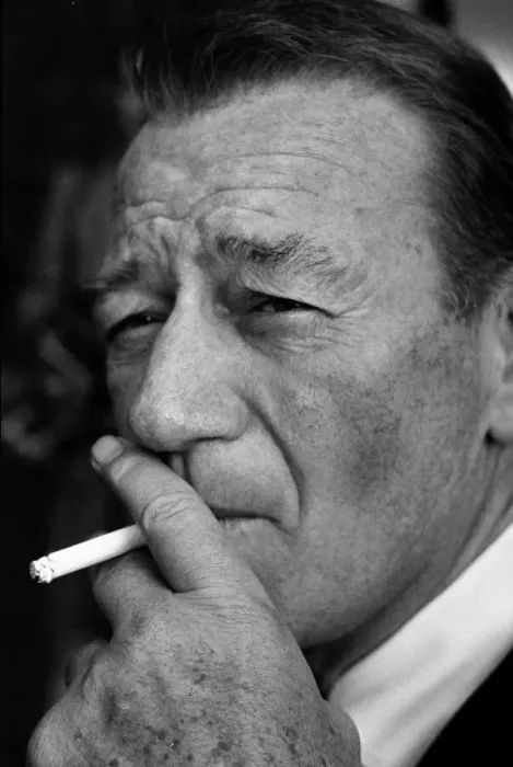Framed Print : American actor John Wayne in London October 1960 Framed Print : American actor John Wayne in London October 1960
