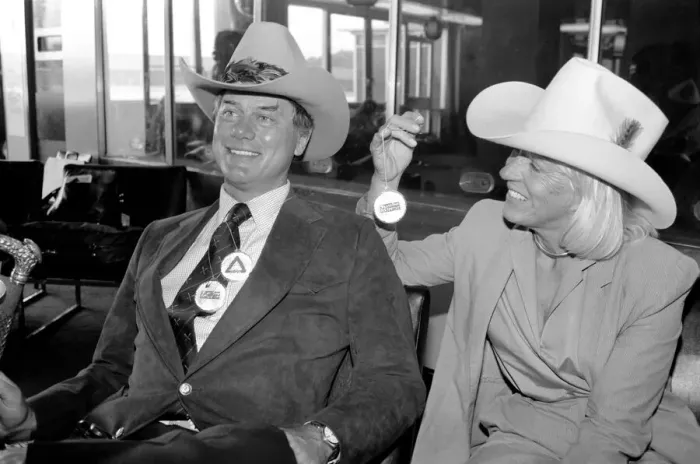 Framed Print : American actor Larry Hagman who plays J. R'Ewing in Dallas Framed Print : American actor Larry Hagman who plays J. R'Ewing in Dallas