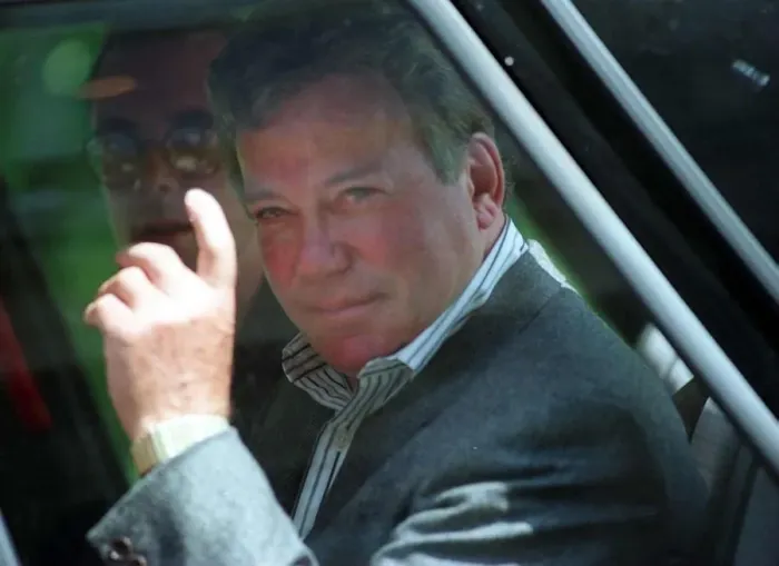 Framed Print : American actor William Shatner of Star Trek during his visit to Glasgow June 1997