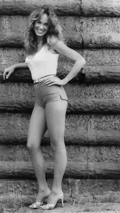 Framed Print : American actress Catherine Bach who plays Daisy Duke in the television series The Dukes Framed Print : American actress Catherine Bach who plays Daisy Duke in the television series The Dukes
