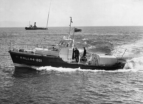 An American built Waveny Class lifeboat touring Britain