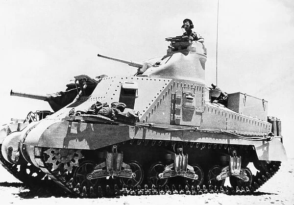 American General Lee tank at El Alamein. 26th July 1942
