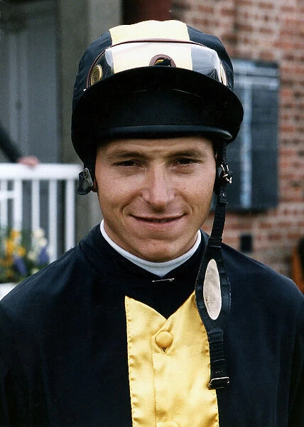 American jockey Steve Cauthen. 2nd November 1995