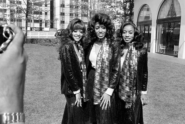 American Pop Group The Three Degrees. April 1975 75-2139-003