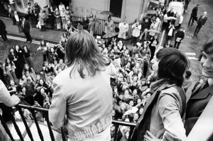 Framed Print : American pop idol David Cassidy arrived through the back door of Radio Luxembourg while Framed Print : American pop idol David Cassidy arrived through the back door of Radio Luxembourg while