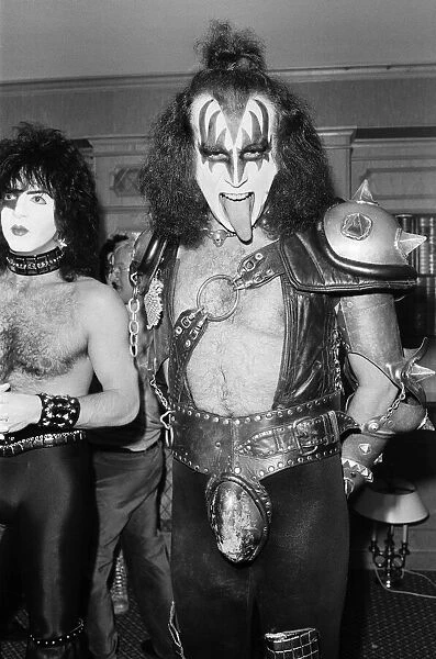 American rock group Kiss whose new album 'Creatures of the Night'