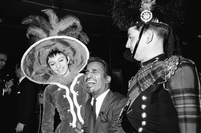 Framed Print : American singer and entertainer Sammy Davis Jr during rehearsals for the Royal Variery