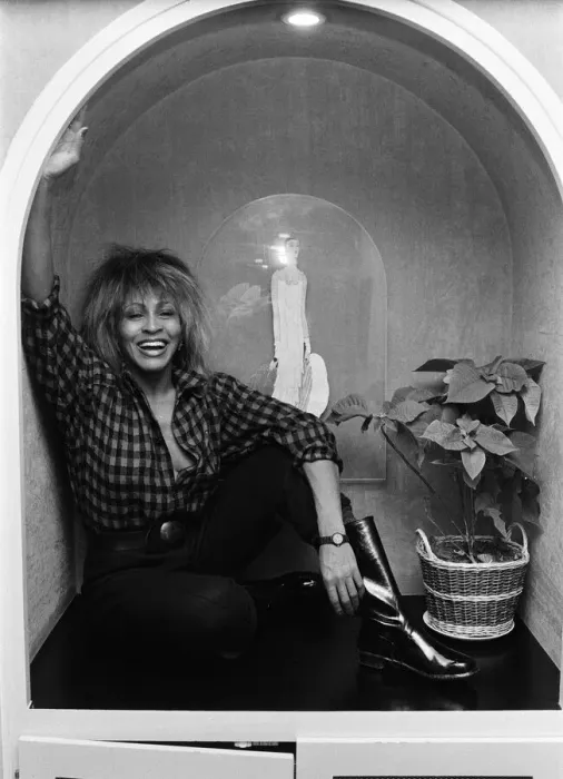 Framed Print : American singer Tina Turner, pictured in Paris, is fast nearing the end of her world tour Framed Print : American singer Tina Turner, pictured in Paris, is fast nearing the end of her world tour
