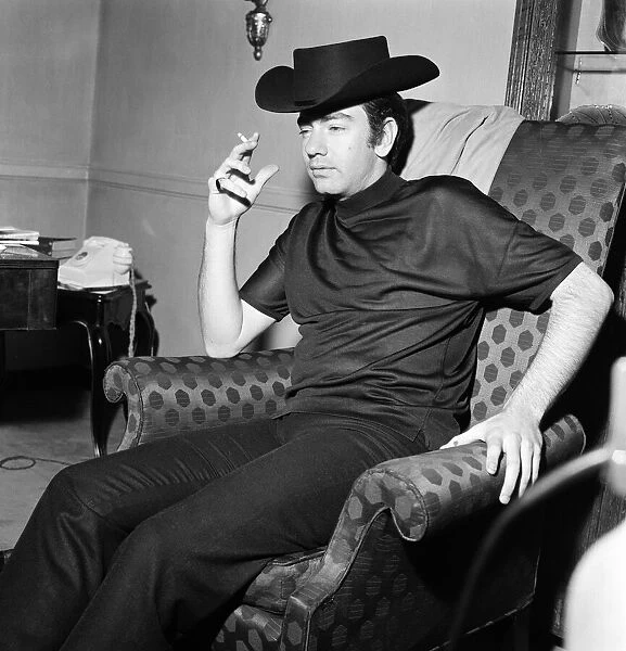 American songwriter Neil Diamond pictued at Westbury Hotel. 3rd May 1967