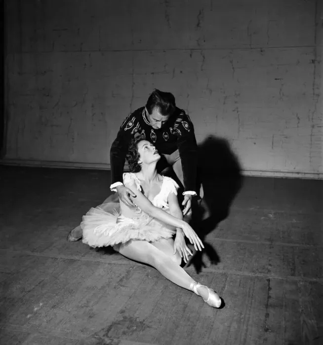Framed Print : American stage and film actress Gene Tierney and ballet dancer Anton Dolin star in Framed Print : American stage and film actress Gene Tierney and ballet dancer Anton Dolin star in
