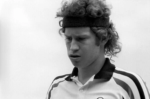 American tennis star John McEnroe. June 1980 80-03078a-001