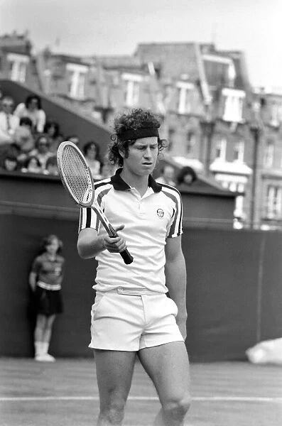 American tennis star John McEnroe. June 1980