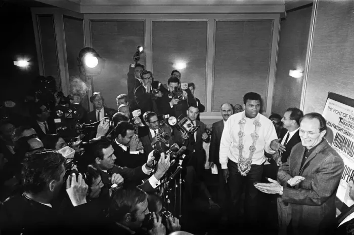 Framed Print : American world champion heavyweight boxer Muhammad Ali (formerly Cassius Clay