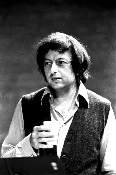 Andre Previn during rehearsals with the Northern Sinfonia for the City Hall Concert
