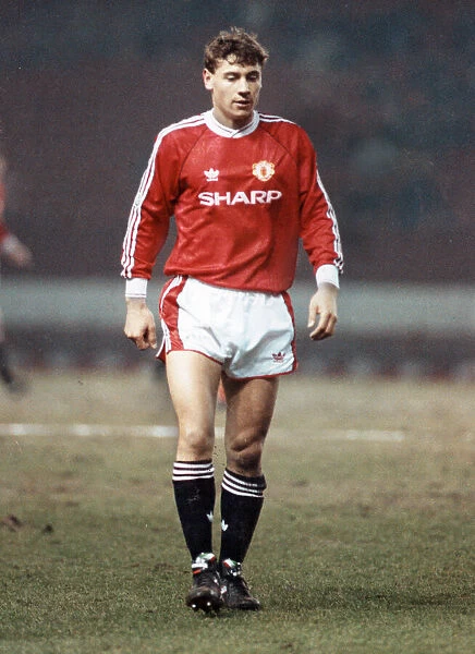 Andrei Kanchelskis shorlty before making his Manchester United debut after signing for