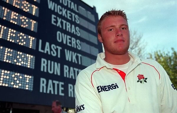 Andrew Flintoff England Cricketer 14th May 1999