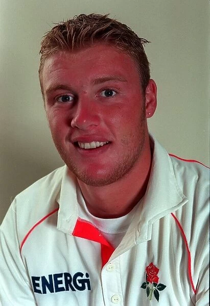 Andrew Flintoff England and Lancashire cricketer April 1999