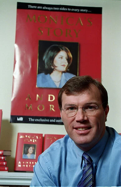 Andrew Morton Author February 1999 promoting his latest book called Monicas Story