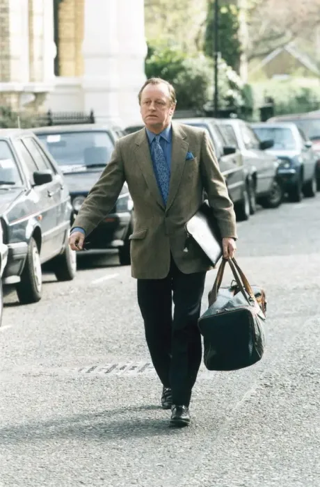 Framed Print : ANDREW PARKER BOWLES, FRIEND OF PRINCE CHARLES, 4. 4. 95