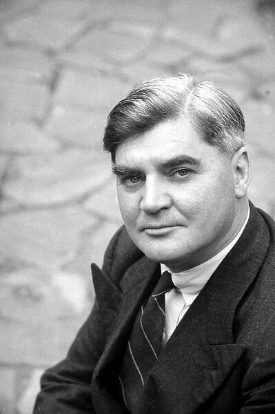 Aneurin Bevan 1897-1960, pictured in August 1945. Born Tredegar, Monmouthshire