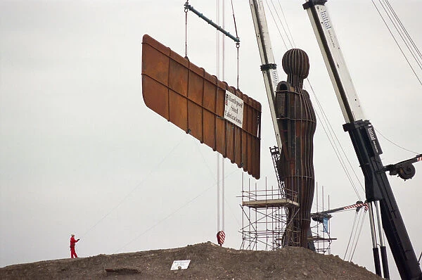 The Angel of the North is a contemporary sculpture, designed by Antony Gormley
