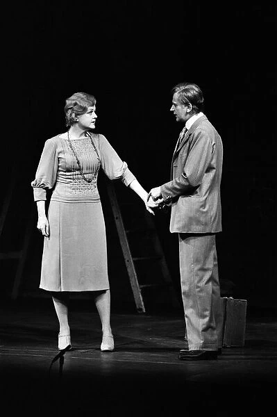 Angela Lansbury playing Rose and Stanley Fleet as George