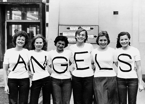 Angels TV Programme Cast - March 1978 Carol Holmes Shirley