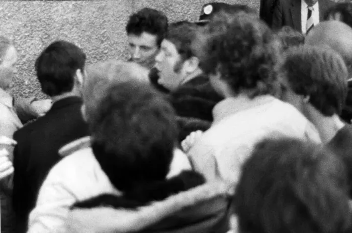 Framed Print : Anger and frustration at Cardowan Colliery after Bert Wheeler of the Scottish Coal Board Framed Print : Anger and frustration at Cardowan Colliery after Bert Wheeler of the Scottish Coal Board