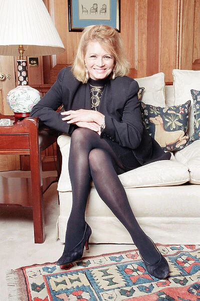 Angie Dickinson, american film and television actress, pictured in her suite at