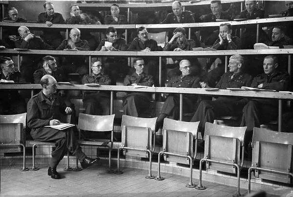 Anglo - American Medical Conference in Brussels, Belgium during the Second World War