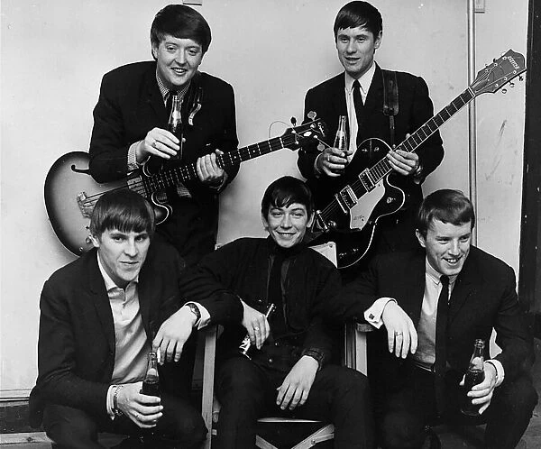 The Animals Sixties British pop group 1964