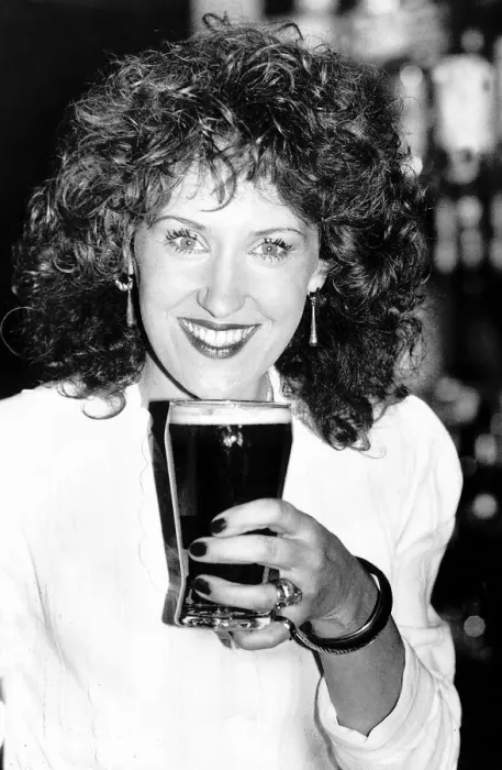 Framed Print : Anita Dobson actress who stars in soap Eastenders as Angie Watts