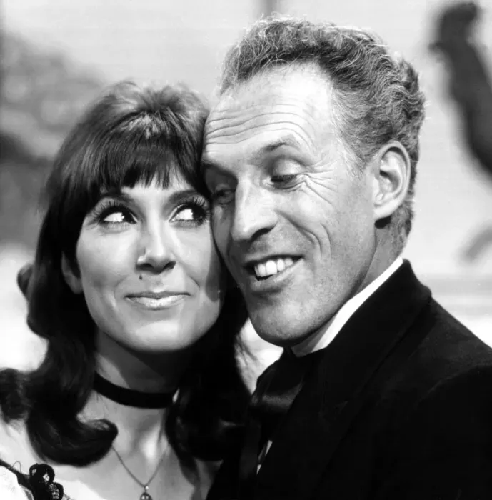 Framed Print : Anita Harris seen here with the host of The Bruce Forsyth Show circa 1965 Framed Print : Anita Harris seen here with the host of The Bruce Forsyth Show circa 1965