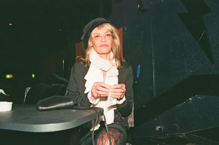 Framed Print : Anita Pallenberg at the launch of The Rolling Stones video Circus Framed Print : Anita Pallenberg at the launch of The Rolling Stones video Circus