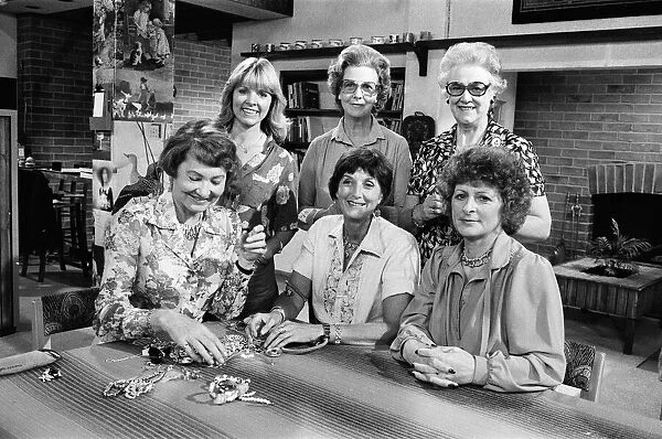 Ann Ladbury, Mary Morris, Lucy Morgan, Cherry Marshall, Lynne Inglis