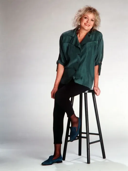 Framed Print : Anne Nightingale Radio Disc Jockey and TV Presenter 1990