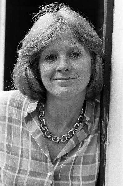 Anne Robinson, Daily Mirror staff. 1st September 1983