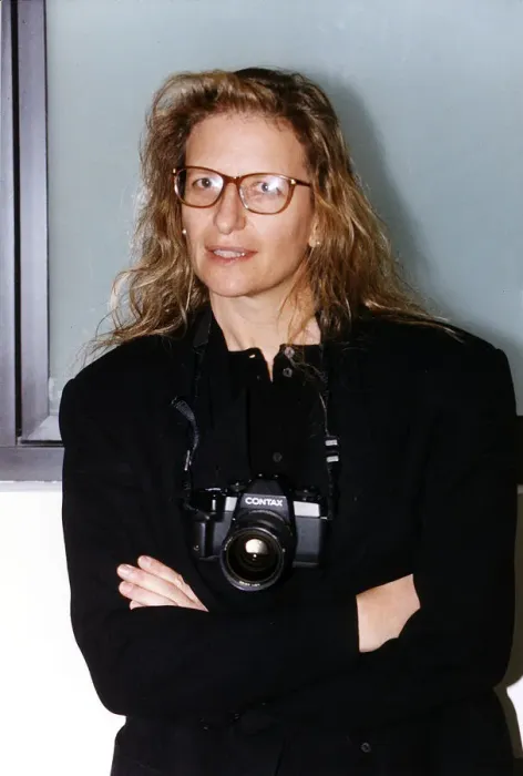 Framed Print : Annie Leibovitz American portrait photographer at the National Portrait Gallery, London