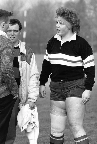 Annie Turner, an 11 stone student who terrorised opponents whilst playing Rugby for