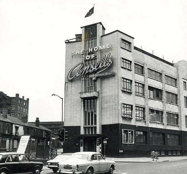 Ansells Brewery at Aston Cross, Birmingham. 1st March, 1971