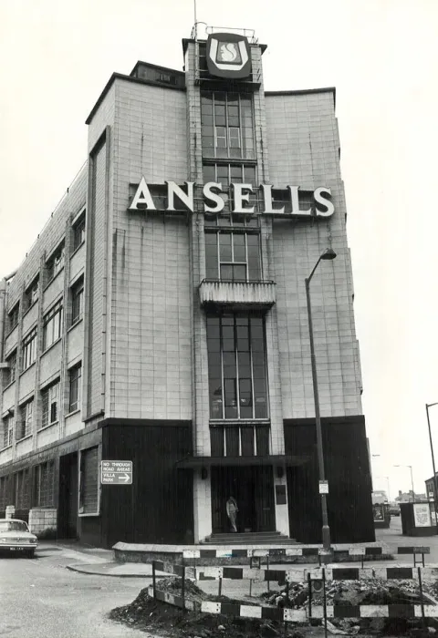 Framed Print : Ansells Brewery at Aston Cross, Birmingham. 29th May, 1978