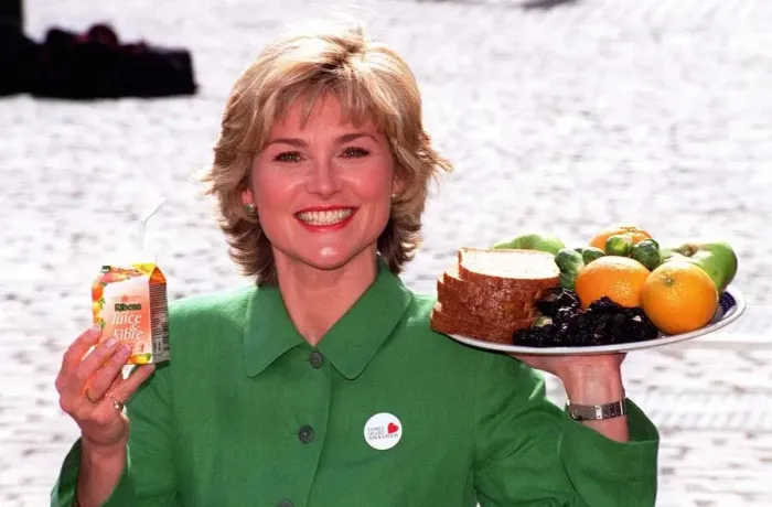 Framed Print : Anthea Turner TV Presenter Launching A New Ribena Drink Framed Print : Anthea Turner TV Presenter Launching A New Ribena Drink
