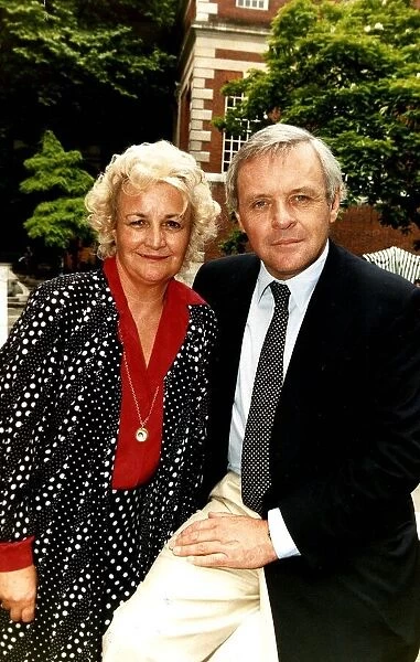 Anthony Hopkins Actor with Actress Jean Boht